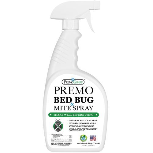 Bed Bug & Mite Killer - 24 oz - All Natural Non Toxic - By Premo Guard