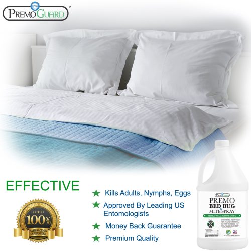 PremoBedBug MiteKiller LiceKillerSpray 128ounce NaturalNonToxic Safe Eco Friendly listing image effective safe bedding